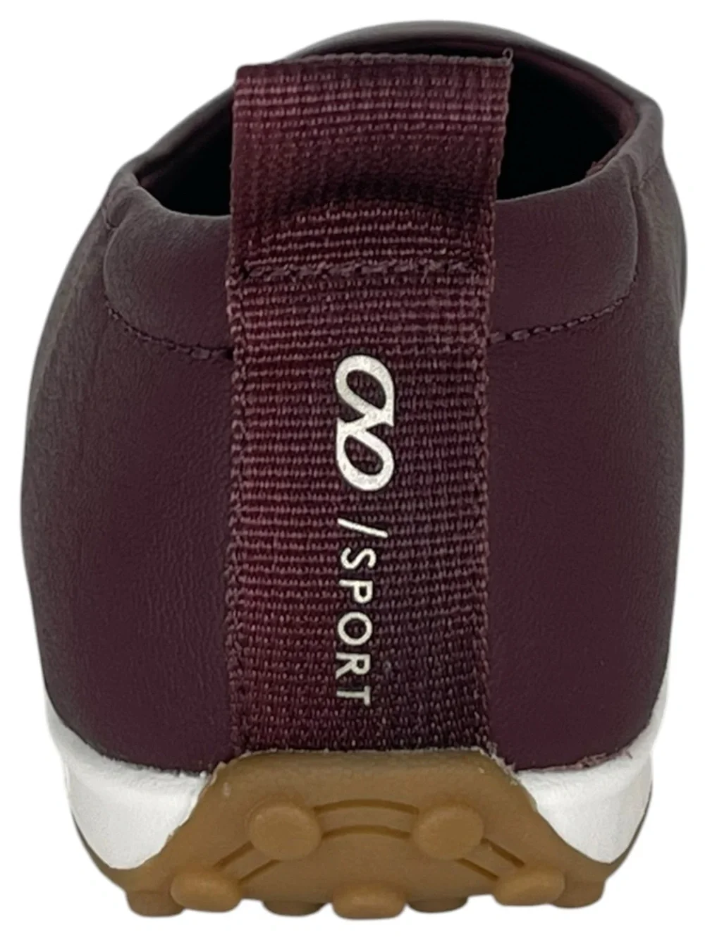 Naturalizer Carla Wine Leather Womens Loafers Size 7.5M